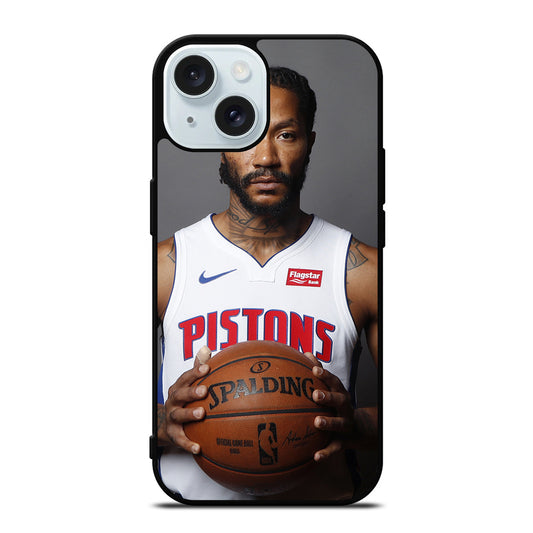 DERRICK ROSE BASKETBALL iPhone 15 Case Cover