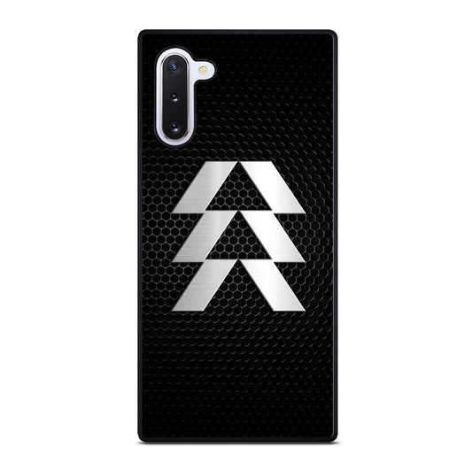 DESTINY HUNTER METAL LOGO Samsung Galaxy Note 10 Case Cover