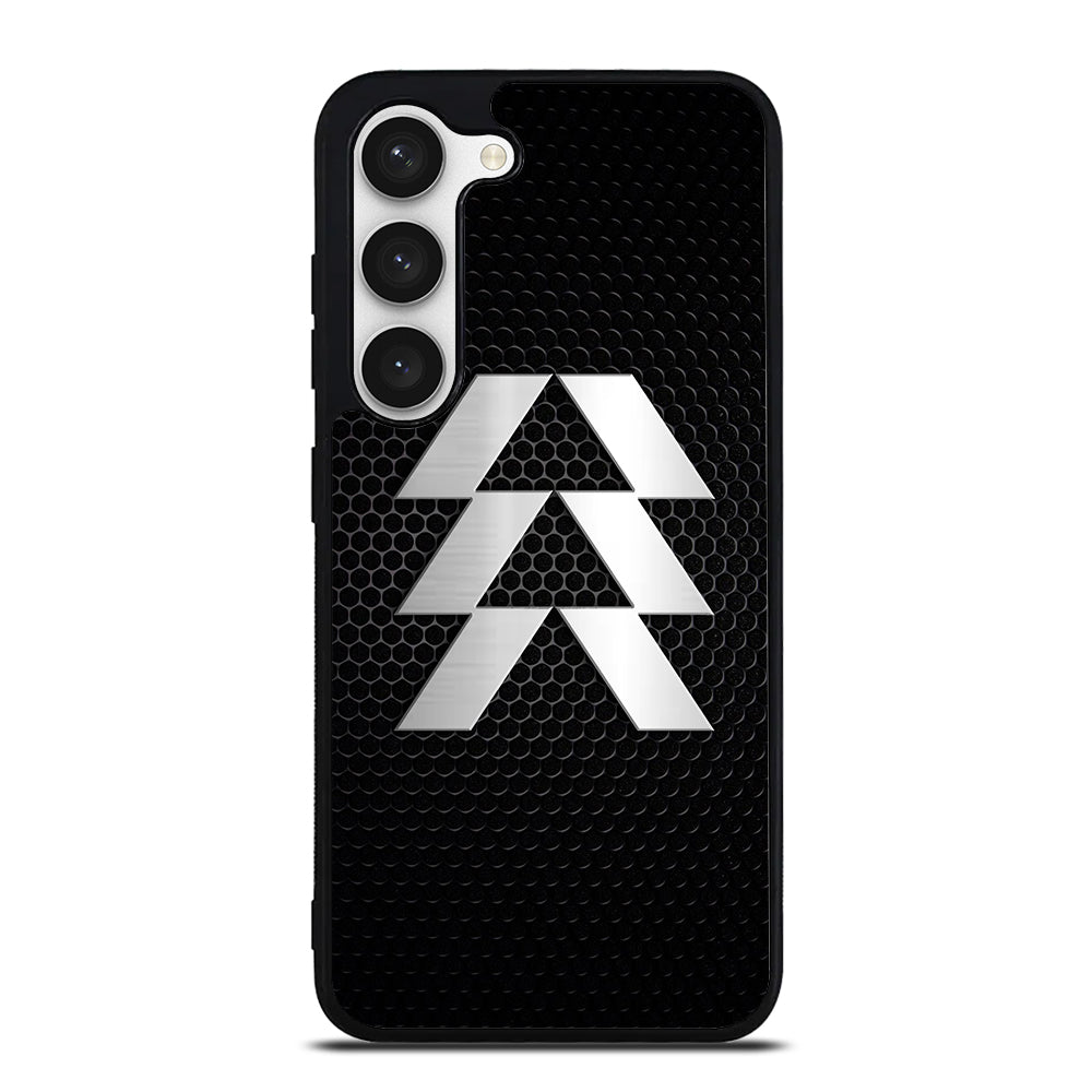 DESTINY HUNTER METAL LOGO Samsung Galaxy S23 Case Cover