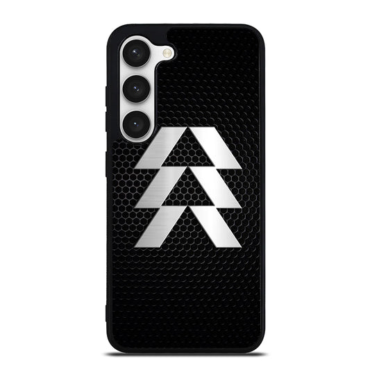 DESTINY HUNTER METAL LOGO Samsung Galaxy S23 Case Cover