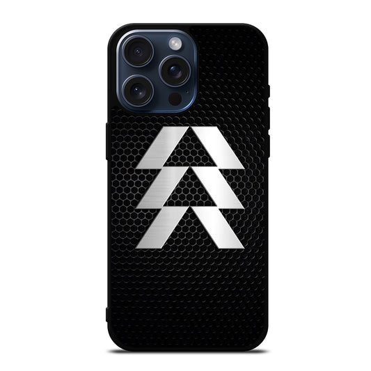 DESTINY HUNTER METAL LOGO iPhone 15 Pro Max Case Cover