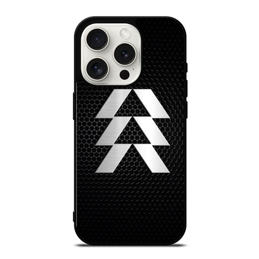 DESTINY HUNTER METAL LOGO iPhone 15 Pro Case Cover
