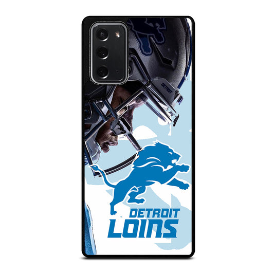DETROIT LIONS FOOTBALL LOGO Samsung Galaxy Note 20 Case Cover