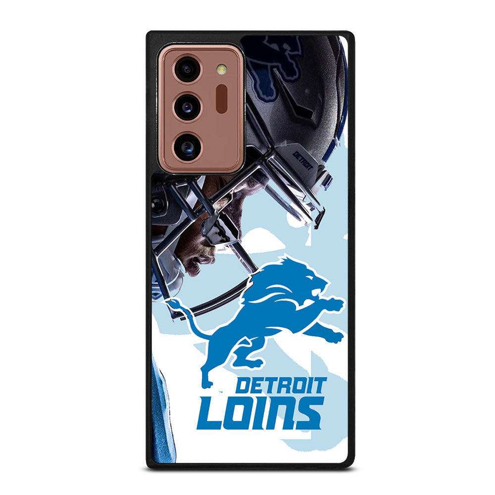 DETROIT LIONS FOOTBALL LOGO Samsung Galaxy Note 20 Ultra Case Cover