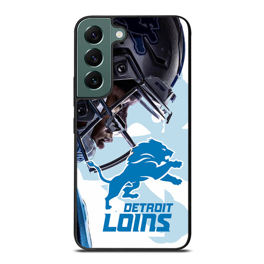 DETROIT LIONS FOOTBALL LOGO Samsung Galaxy S22 Case Cover