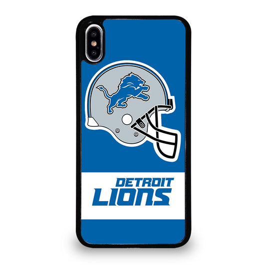 DETROIT LIONS HELMET iPhone XS Max Case Cover