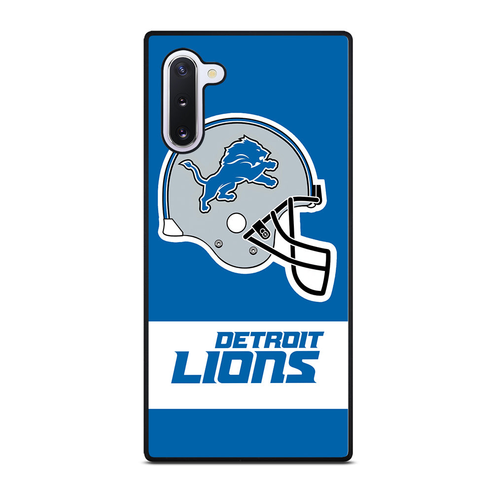 DETROIT LIONS HELMET Samsung Galaxy Note 10 Case Cover