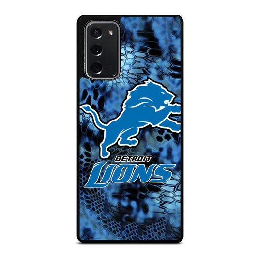 DETROIT LIONS NFL LOGO Samsung Galaxy Note 20 Case Cover