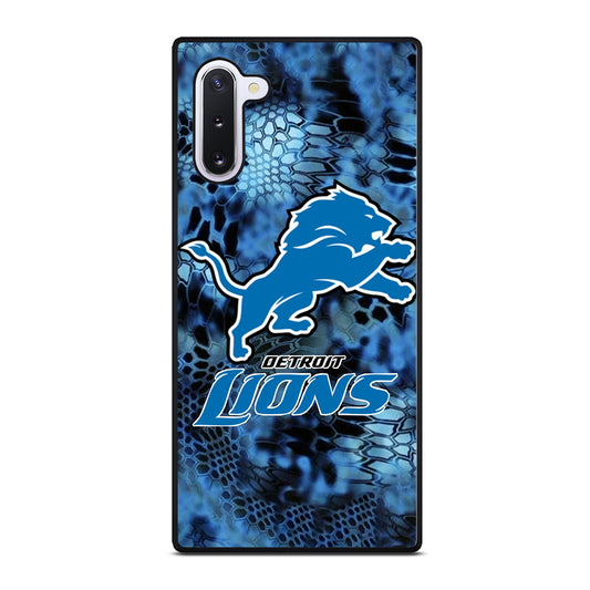 DETROIT LIONS NFL LOGO Samsung Galaxy Note 10 Case Cover