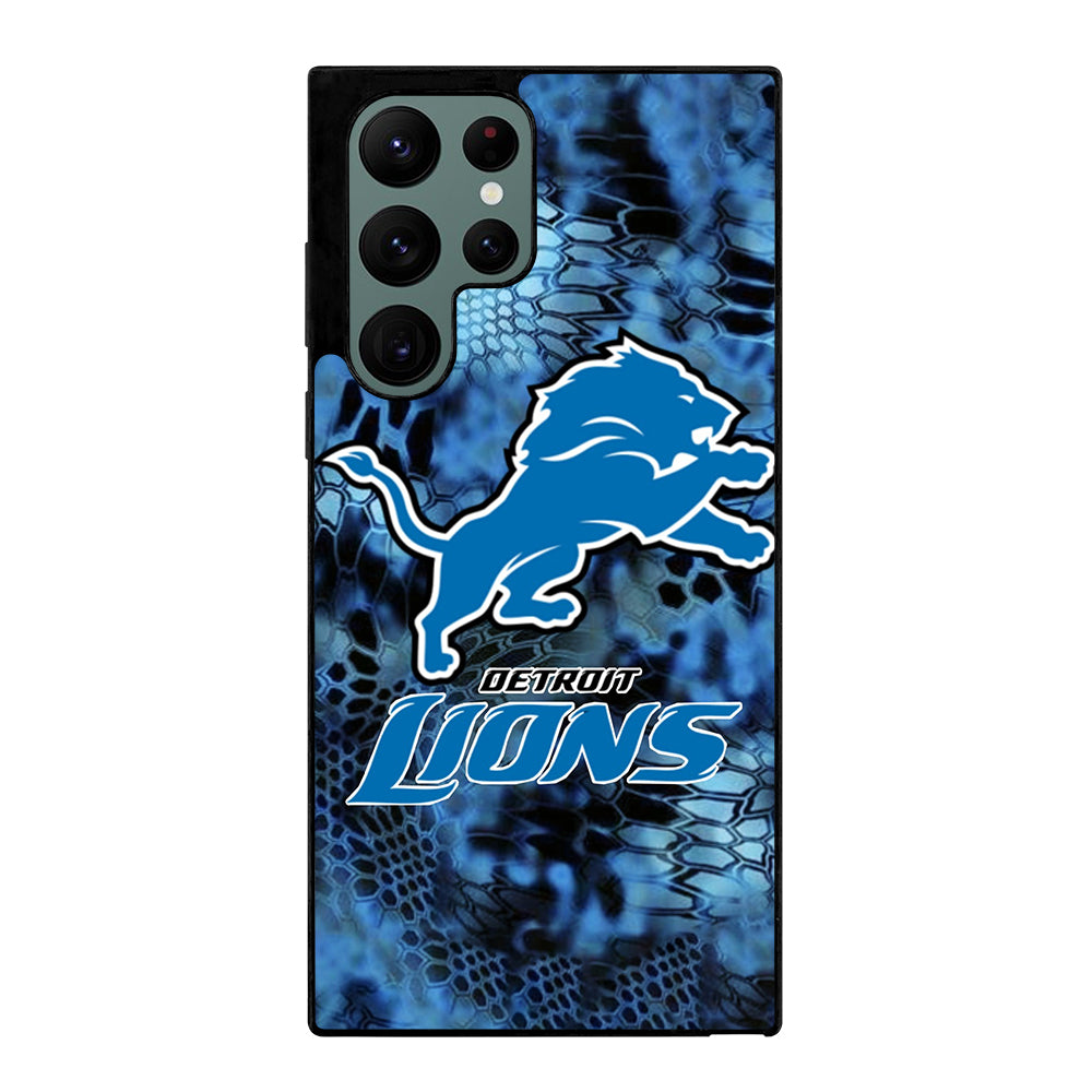 DETROIT LIONS NFL LOGO Samsung Galaxy S22 Ultra Case Cover