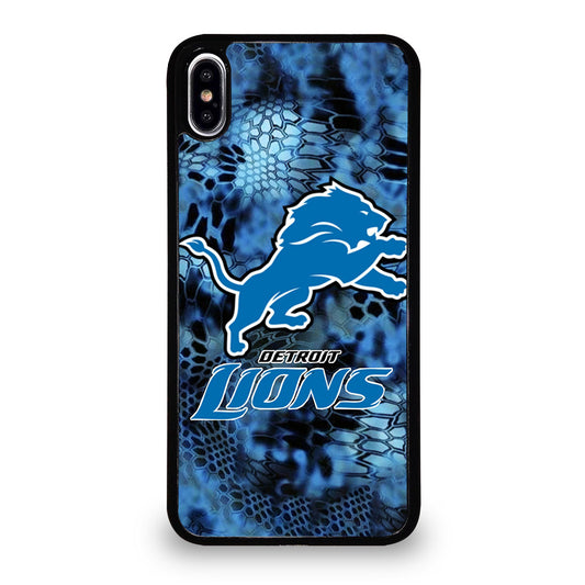 DETROIT LIONS NFL LOGO iPhone XS Max Case Cover