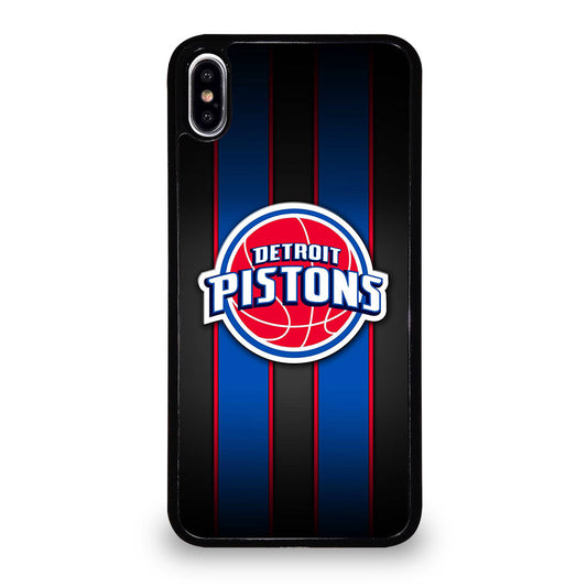 DETROIT PISTONS BASEBALL LOGO 1 iPhone XS Max Case Cover