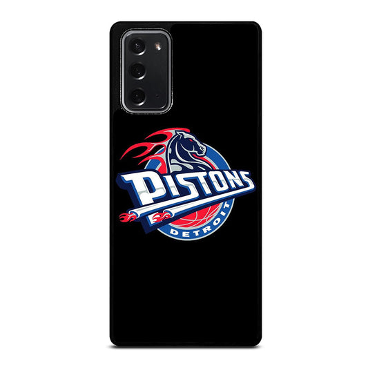 DETROIT PISTONS BASEBALL LOGO 2 Samsung Galaxy Note 20 Case Cover