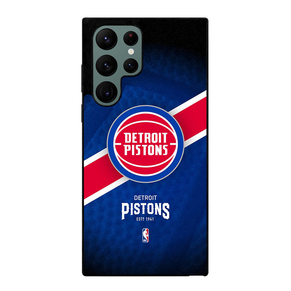 DETROIT PISTONS BASEBALL LOGO 3 Samsung Galaxy S22 Ultra Case Cover