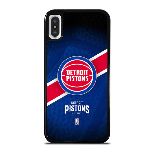 DETROIT PISTONS BASEBALL LOGO 3 iPhone X / XS Case Cover
