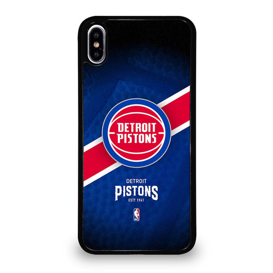 DETROIT PISTONS BASEBALL LOGO 3 iPhone XS Max Case Cover