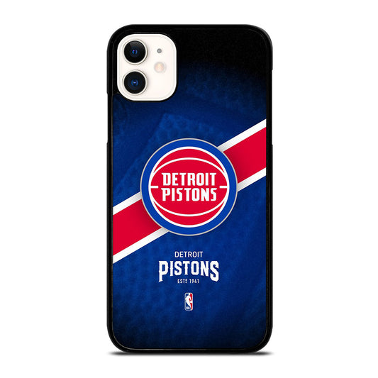 DETROIT PISTONS BASEBALL LOGO 3 iPhone 11 Case Cover