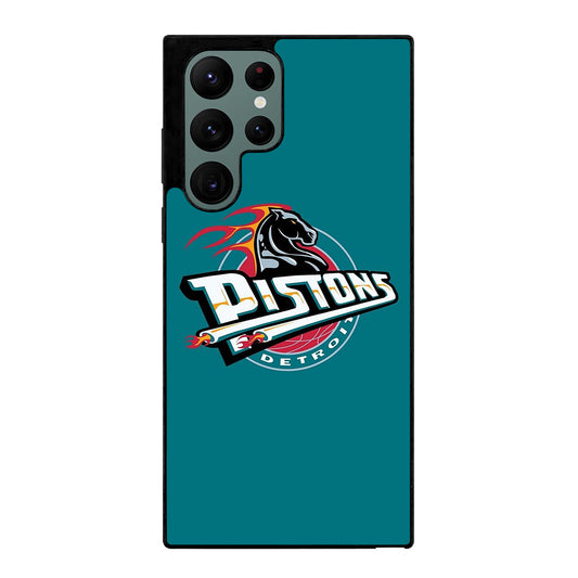 DETROIT PISTONS LOGO BASKETBALL Samsung Galaxy S22 Ultra Case Cover