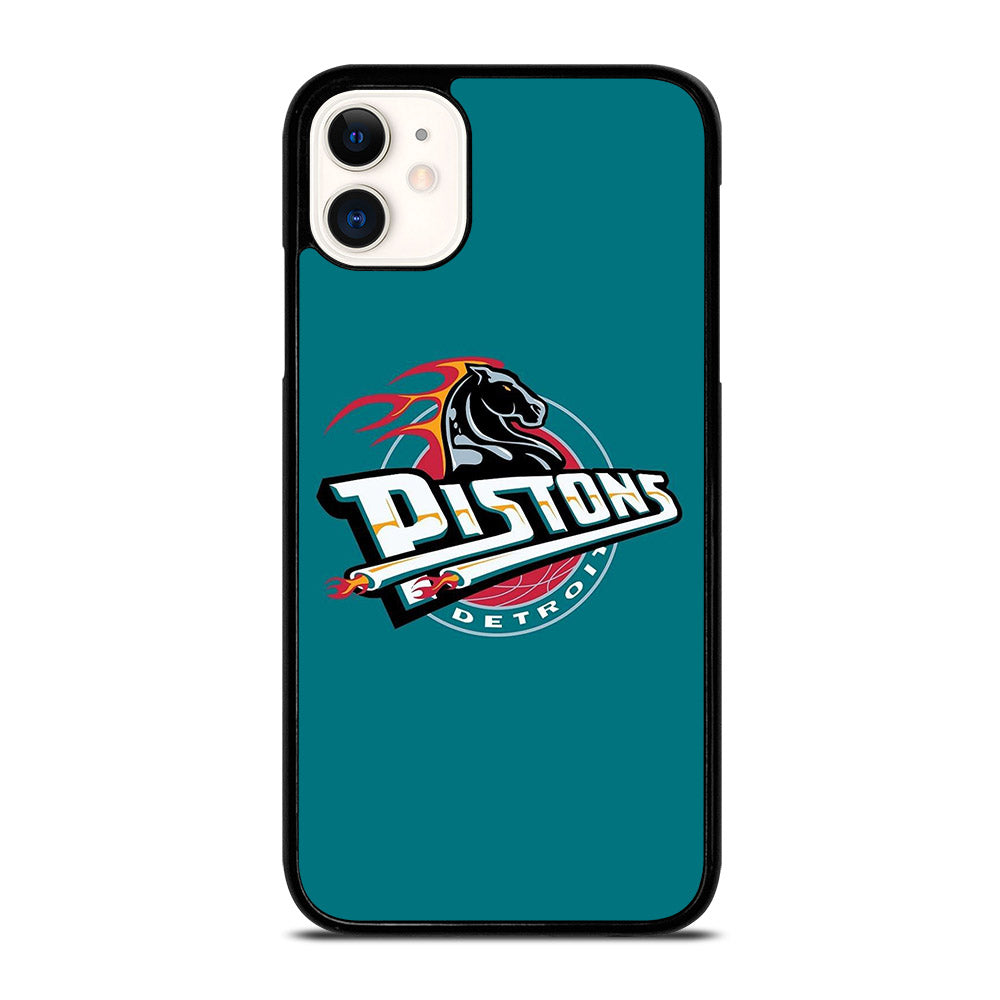 DETROIT PISTONS LOGO BASKETBALL iPhone 11 Case Cover