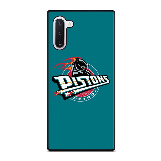 DETROIT PISTONS LOGO BASKETBALL Samsung Galaxy Note 10 Case Cover