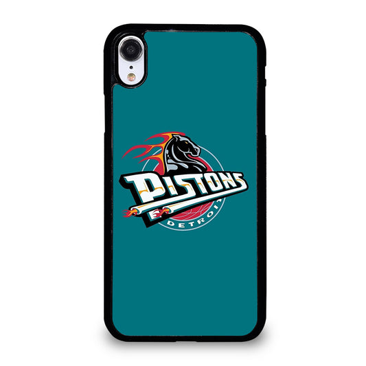 DETROIT PISTONS LOGO BASKETBALL iPhone XR Case Cover