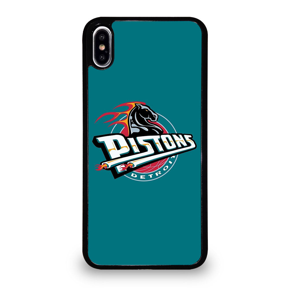 DETROIT PISTONS LOGO BASKETBALL iPhone XS Max Case Cover