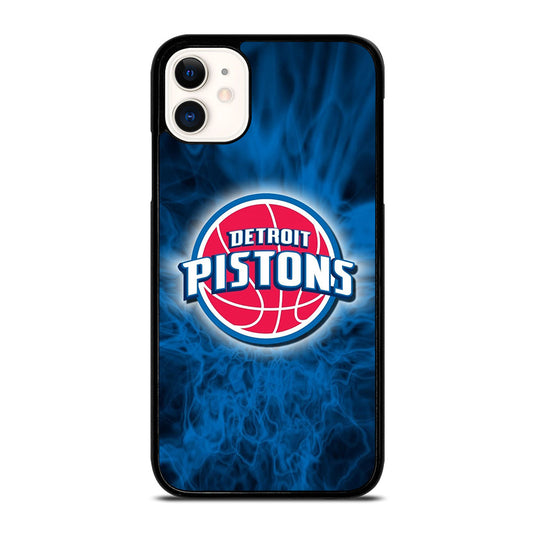 DETROIT PISTONS NBA LOGO iPhone 11 Case Cover