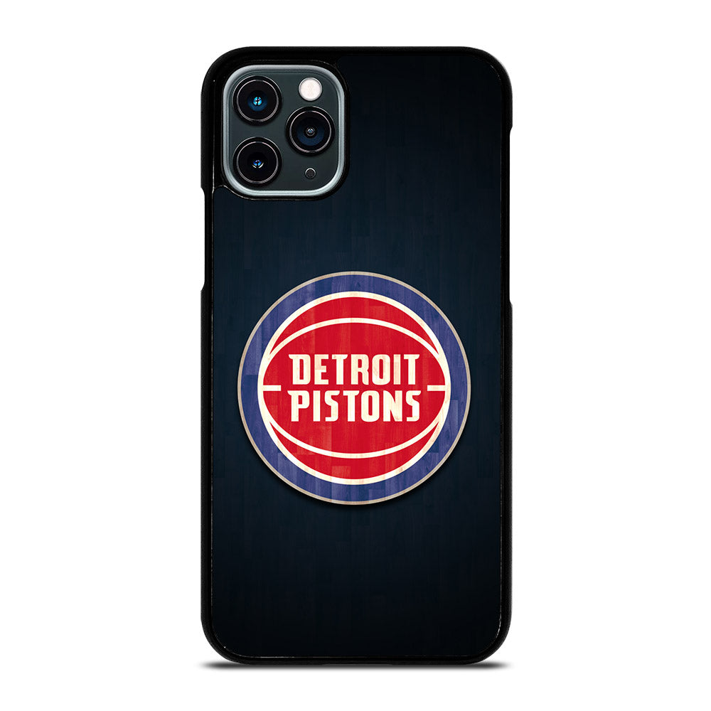 DETROIT PISTONS WOODEN LOGO iPhone 11 Pro Case Cover