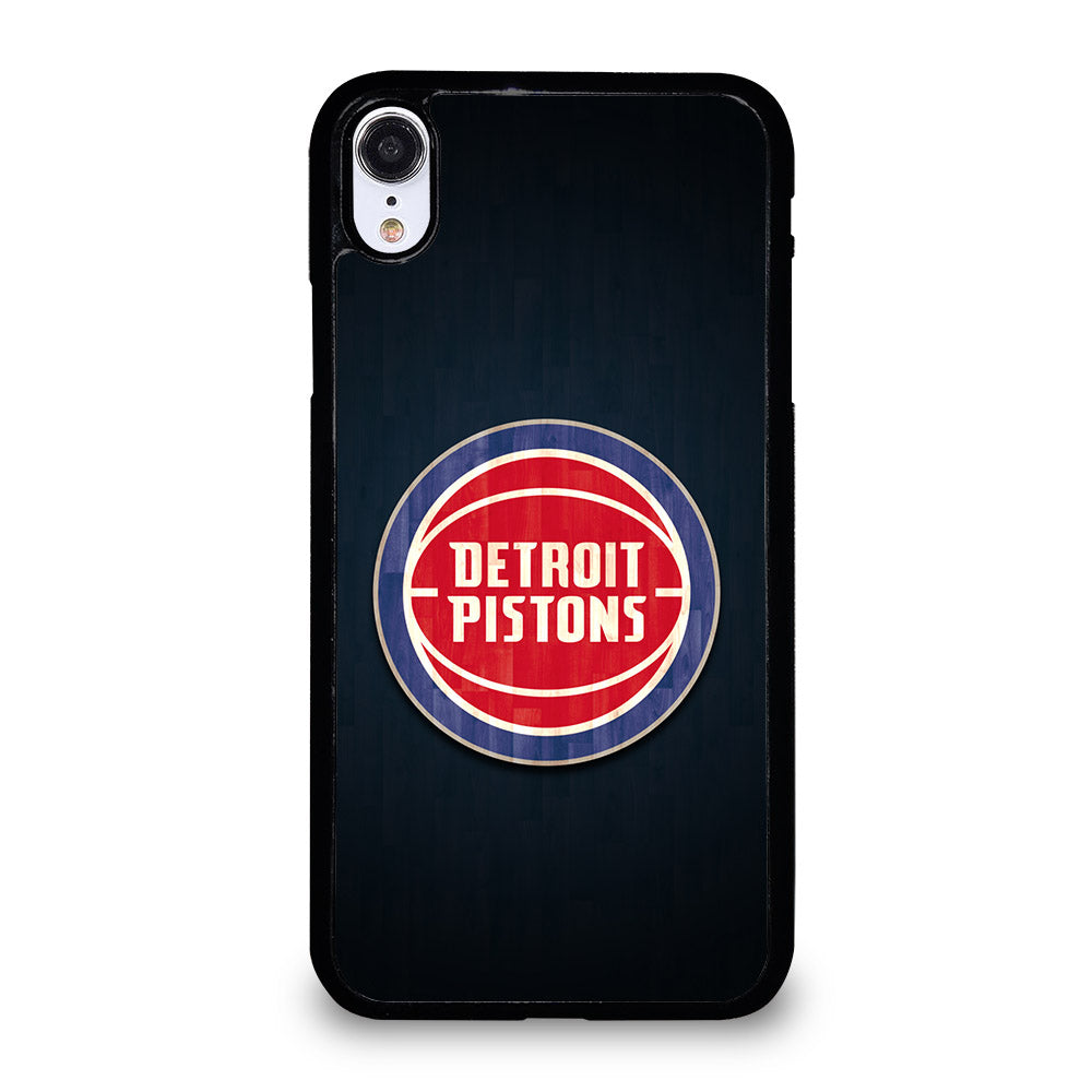 DETROIT PISTONS WOODEN LOGO iPhone XR Case Cover