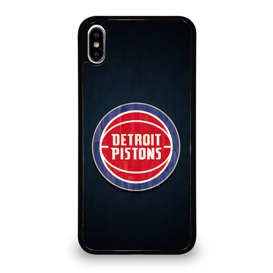 DETROIT PISTONS WOODEN LOGO iPhone XS Max Case Cover
