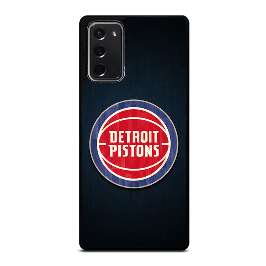 DETROIT PISTONS WOODEN LOGO Samsung Galaxy Note 20 Case Cover
