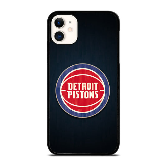 DETROIT PISTONS WOODEN LOGO iPhone 11 Case Cover