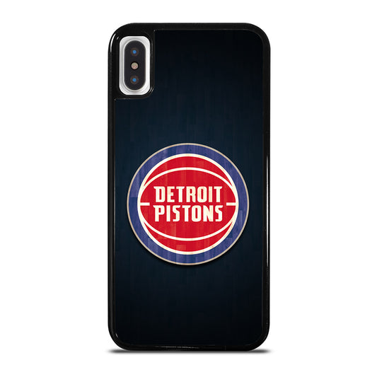 DETROIT PISTONS WOODEN LOGO iPhone X / XS Case Cover