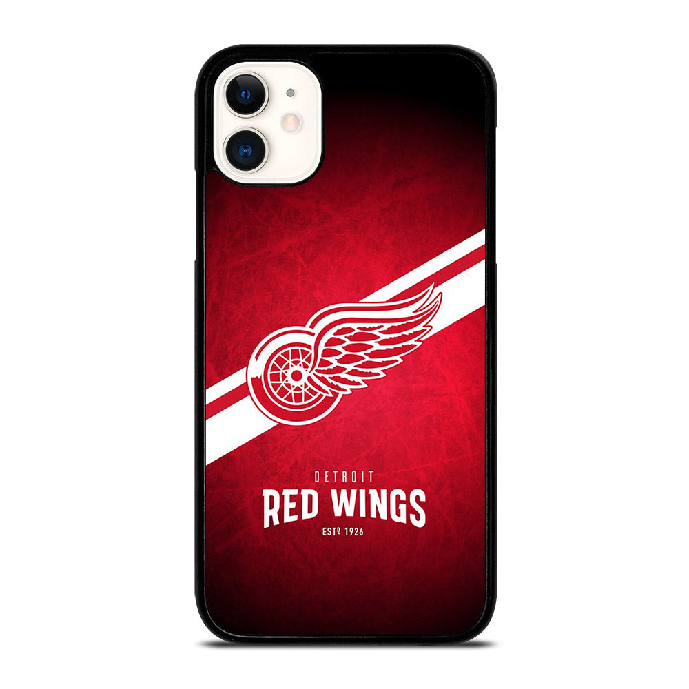 DETROIT REDWINGS HOCKEY NHL 1 iPhone 11 Case Cover