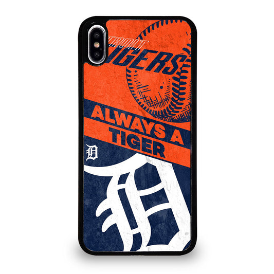 DETROIT TIGERS MLB LOGO iPhone XS Max Case Cover