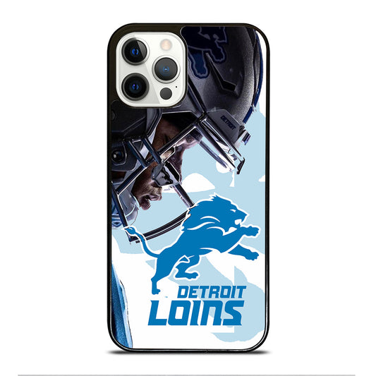 DETROIT LIONS FOOTBALL LOGO iPhone 12 Pro Case Cover