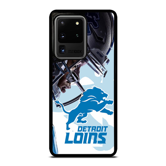 DETROIT LIONS FOOTBALL LOGO Samsung Galaxy S20 Ultra Case Cover