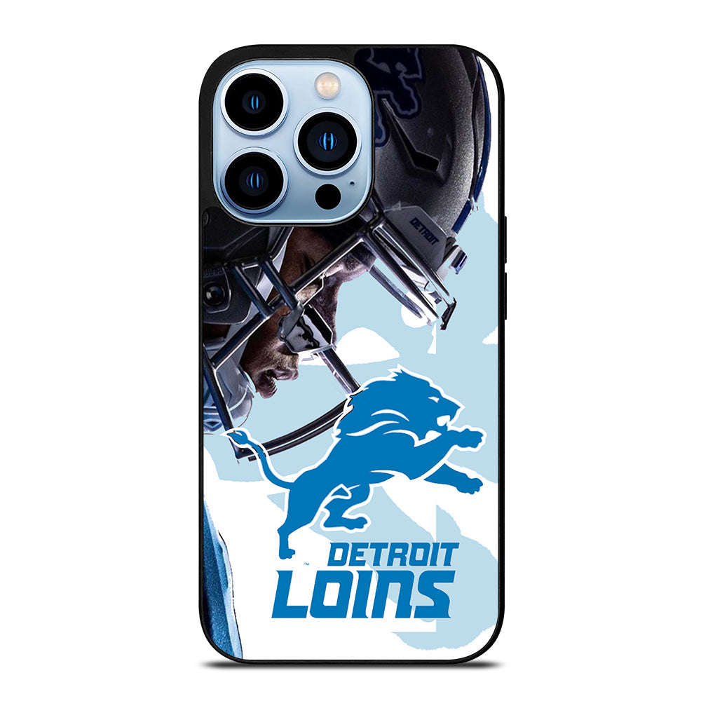 DETROIT LIONS FOOTBALL LOGO iPhone 13 Pro Max Case Cover