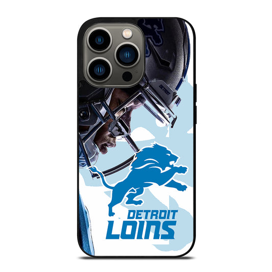 DETROIT LIONS FOOTBALL LOGO iPhone 13 Pro Case Cover