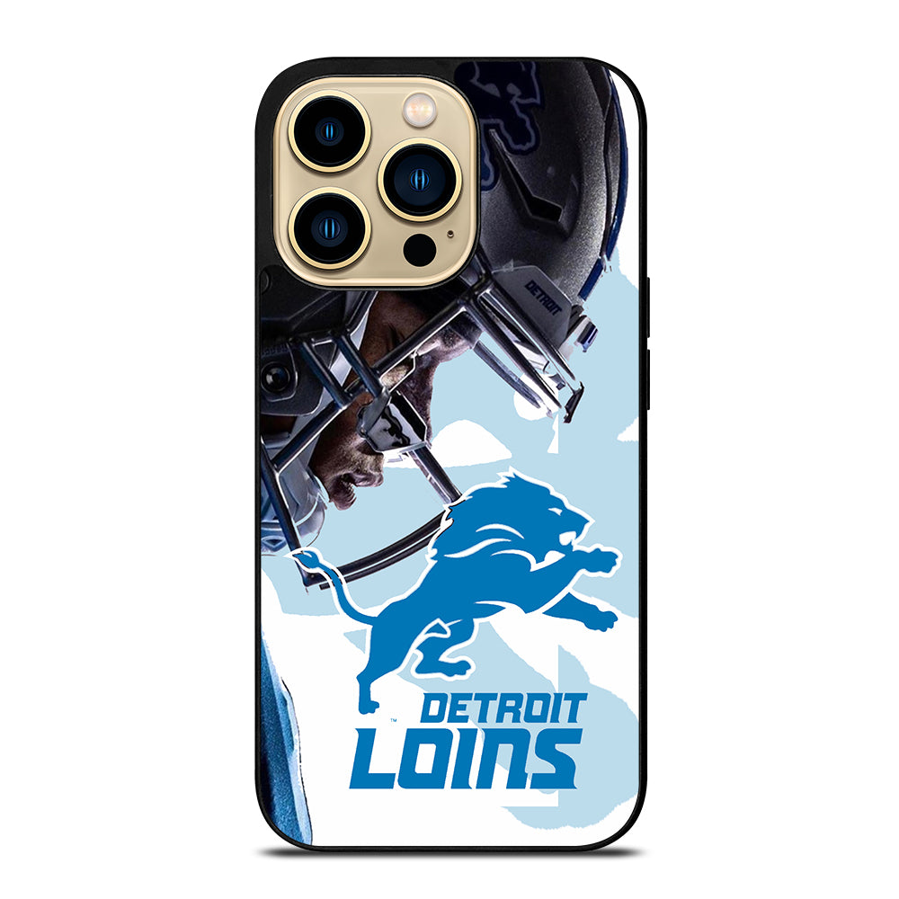 DETROIT LIONS FOOTBALL LOGO iPhone 14 Pro Max Case Cover