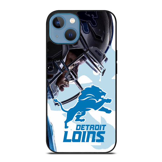 DETROIT LIONS FOOTBALL LOGO iPhone 13 Case Cover
