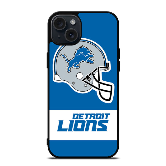 DETROIT LIONS HELMET iPhone 15 Plus Case Cover