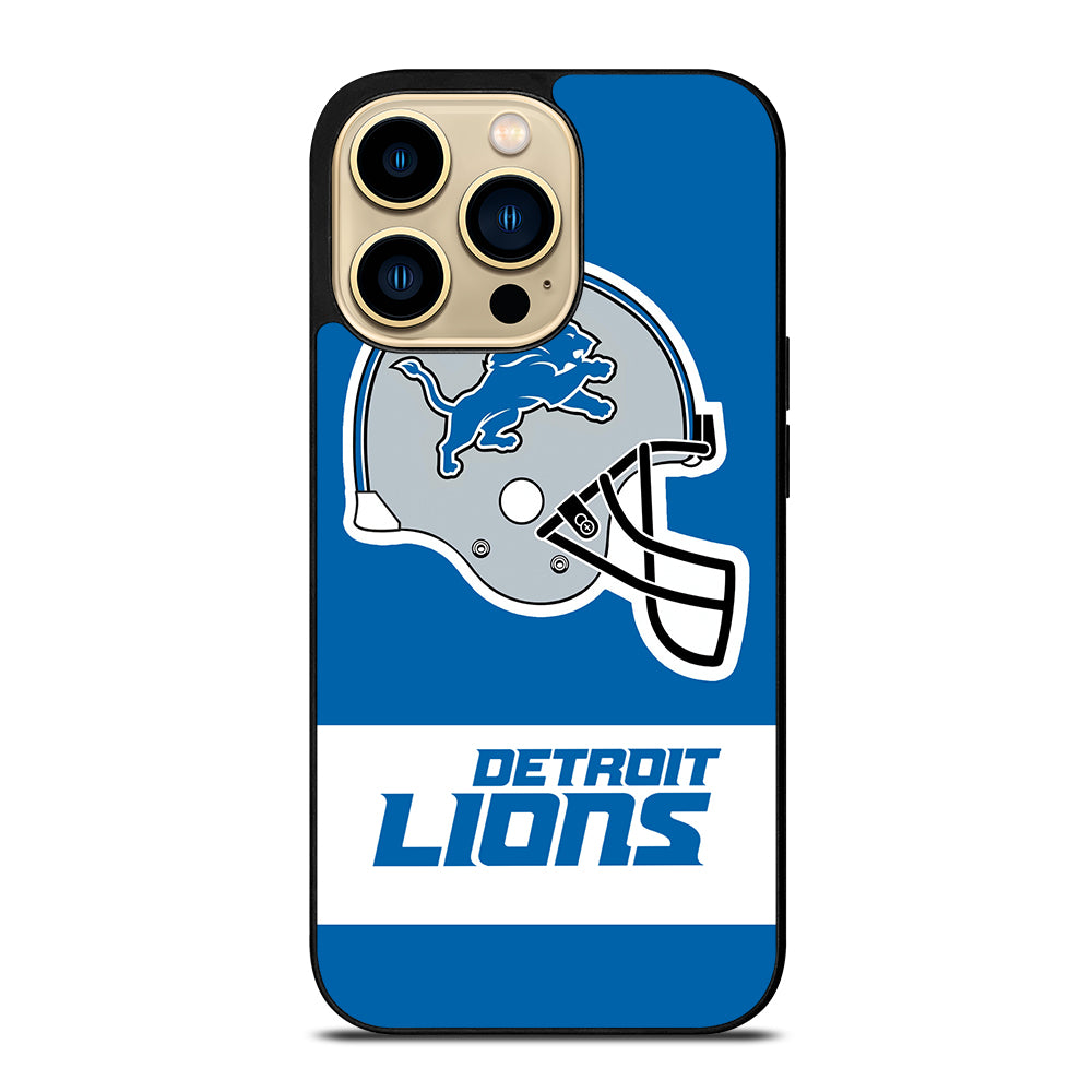 DETROIT LIONS HELMET iPhone 14 Pro Max Case Cover