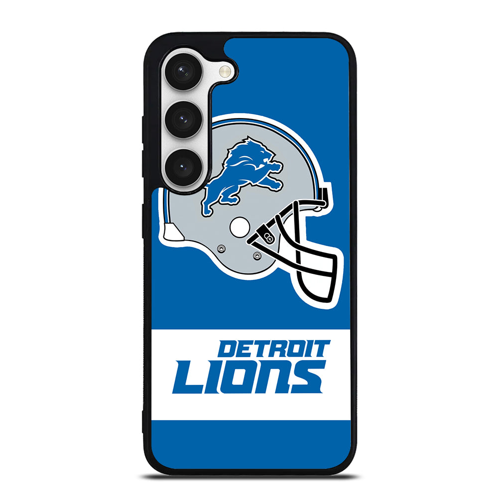 DETROIT LIONS HELMET Samsung Galaxy S23 Case Cover