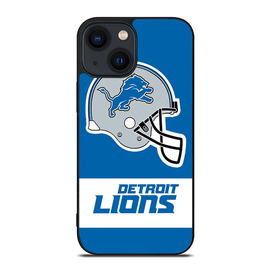 DETROIT LIONS HELMET iPhone 14 Plus Case Cover