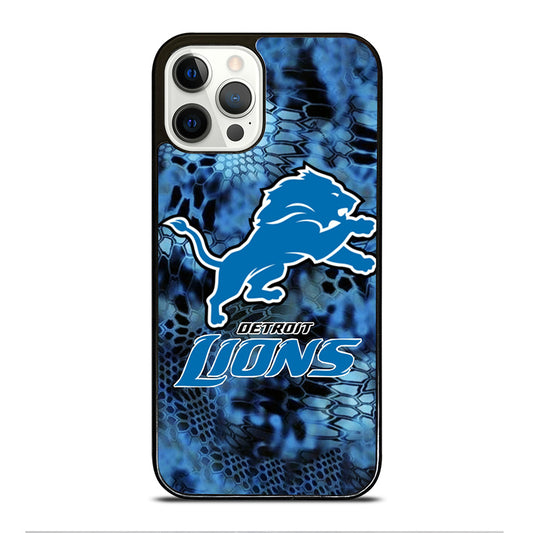 DETROIT LIONS NFL LOGO iPhone 12 Pro Case Cover