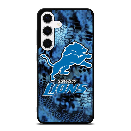 DETROIT LIONS NFL LOGO Samsung Galaxy S24 Case Cover