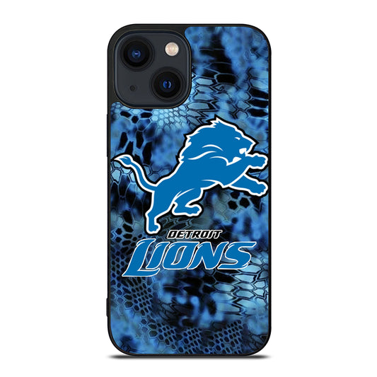 DETROIT LIONS NFL LOGO iPhone 14 Plus Case Cover