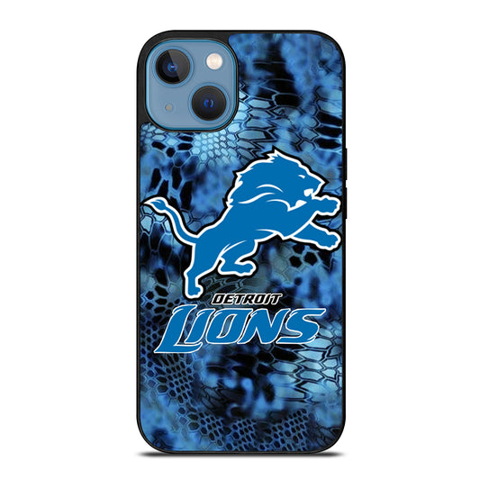 DETROIT LIONS NFL LOGO iPhone 13 Case Cover