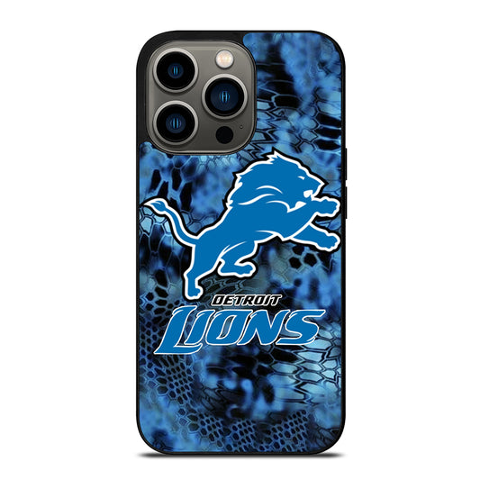 DETROIT LIONS NFL LOGO iPhone 13 Pro Case Cover